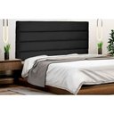 Ver imagem 3 de Cabeceira Queen 1,60m La Italiana Suede Preto