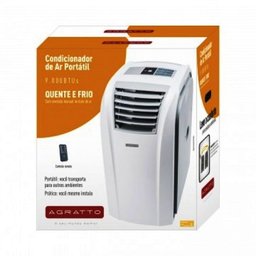 Ar-Condicionado Portátil Quente e Frio Agratto 9.000 BTUs - 6 Ar-Condicionado Portátil Quente e Frio Agratto 9.000 BTUs - 6