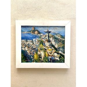 Quadro Decorativo Cristo Redentor de Jorge Vieira