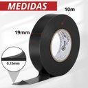 Ver imagem 2 de Fita Isolante Anti Chamas 10m X 19mm | Fertak | Kit 03 Un