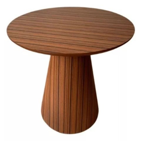 Mesa Lateral Cone Pau Ferro 51 Cm Linn Design Decor