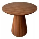 Ver imagem 1 de Mesa Lateral Cone Pau Ferro 51 Cm Linn Design Decor
