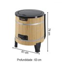 Ver imagem 4 de Máquina de Lavar Tradicional 5kg 220V Clara - Wanke