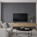 Ver imagem 1 de Kit 14 Painel Ripado 3d 2,70m X 16cm Decorativo