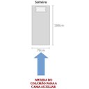 Ver imagem 4 de Cama Auxiliar Solteiro Infanto Juvenil Mdp Clara Branco