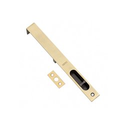 Fecho de Embutir Tipo Unha Latonado 12cm Isero - 1