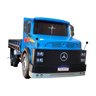Caminhão Mb 1113 Frente Quadrada Carroceria Miniatura - Azul - 2