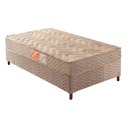 Ver imagem 1 de Cama Box Solteiro: Colchão Espuma Paropas D33 Pasquale + Base CRC Rústico Clean(88x188)