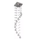Ver imagem 1 de Luminária Espiral Com Base De Inox 14x14cm, Com 95cm De Altura, Para Quarto, Lavabo