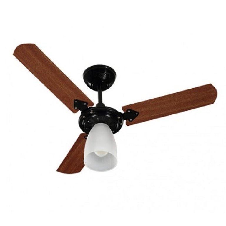 Ventilador de Teto Marbela Tron 127v Preto/verniz