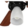 Ventilador de Teto Marbela Tron 127v Preto/verniz - 2