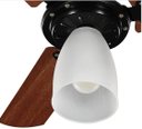 Ver imagem 2 de Ventilador de Teto Marbela Tron 127v Preto/verniz