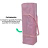 Berço p/ Bebê Até 15 Kg Regulável C/ Mosquiteiro e Bolsa Transporte Snooze Burigotto - Rosa - 5