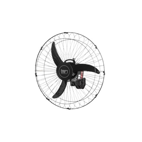 Ventilador Parede Oscilante Tron 60.cm Bivolt 140.w A.t Preto