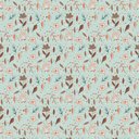 Ver imagem 2 de Papel de Parede Floral Anos 60 B Arte Destaque 2 Metros