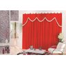 Cortina Madri Quarto ou Sala 4,00(larg) x 2,80(alt) Vermelha - 1