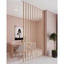 Ver imagem 1 de Brise (breeze) Divisor de Ambientes Modular 274x6,5cm 01 Unid. - Carvalho