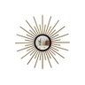 Espelho decorativo de parede redondo com moldura pequeno Mini Cintilante Dourado - 1