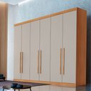 Ver imagem 2 de Guarda Roupa Casal Encanto 100 Mdf 6 Portas e 4 Gavetas Rufato