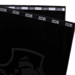 Toalha de Banho Buettner Jacquard Veludo Futebol Vasco 70cmx140m Preto - 3