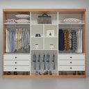 Ver imagem 2 de Guarda-roupa Casal 6 Portas e 6 Gavetas Monza Bom Pastor