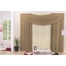 Cortina Nathali Quarto e Sala 2,00m x 1,70m Avelã e Palha - 1