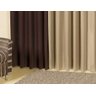 Cortina Para Sala 2,00m X 1,80m Marinna Varão Simples Tabaco - 4
