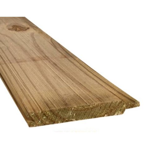 1 M² Frontal Parede Pinus Tratado em Autoclave Cca