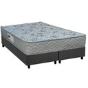 Ver imagem 1 de Conjunto Box King: Colchão Espuma Paropas Ag65 Double Fanton Gray + Base Crc Suede Gray (193x203)