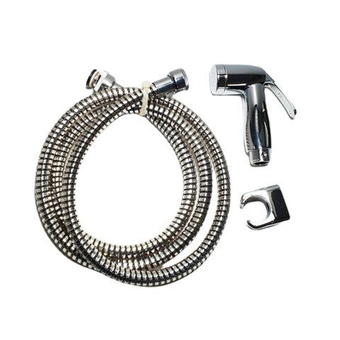 Flexível PVC e Ducha Manual Cromada 1,7m - 2300934K140