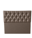 Ver imagem 1 de Cabeceira de Cama Box Casal: Corino Marrom