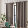 Cortina para Varão Bella Janela 270x180cm Cinza - 1