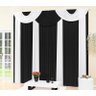 Cortina Marrocos 2 metros Preta - Casa Conforto - 1