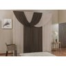 Cortina Suellen Quarto e Sala 3,00(larg) x 2,80(alt) Tabaco - 1