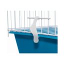 Ver imagem 2 de Gaiola Viveiro para Periquito Australiano Canários Pássaros Azul