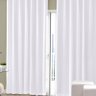 Cortina Blackout com Tecido Voil 280 x 160 Ilhós Branco - 1