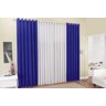 Cortina Veneza Quarto ou Sala 4,00(larg) x 2,50(alt) Azul - 1