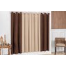 Cortina Glamour para Sala Quarto Escritório 3 Metros Tabaco - 1