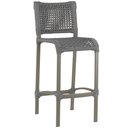 Ver imagem 1 de Banqueta Haiti em Corda Náutica Alumínio Balcão Edícula Cozinha Trama Original