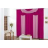 Cortina Bela Quarto e Sala 3,00m x 2,50m Pink Rosa - 1