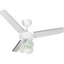 Ver imagem 1 de Ventilador de Teto Tron Lestia Branco e 3 Pás Transparente