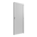 Ver imagem 1 de Porta Giro Laminada Alumínio Branco 75 x 215 x 7 Esquerda