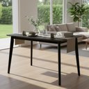 Ver imagem 1 de Mesa Retângular Madeira 160cm Finlândia Rivatti