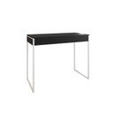 Ver imagem 2 de Aparador Industrial Califórnia 137x40 Ferro Branco Tampo Preto