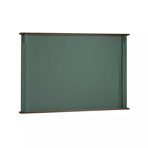 Painel de Tv para Sala 195cm Clássico 50513 Linz Móveis - Verde/imbuia Glazer