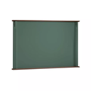Ver imagem 1 de Painel de Tv para Sala 195cm Clássico 50513 Linz Móveis - Verde/imbuia Glazer
