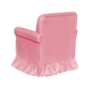 Ver imagem 3 de Poltrona Amamentação com Puff Laura Suede Rosa - Vallisa Decor
