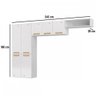 Cozinha de Aço Compacta Diamante 7 Portas Branco 818409 - Telasul - 3