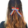 Kit 3 Unidades Tiara Laço Enfeite Lgbt Arco Iris - 8