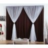 Cortina Barcelona Quarto e Sala 2,00m x 1,70m para Varão Simples - 10